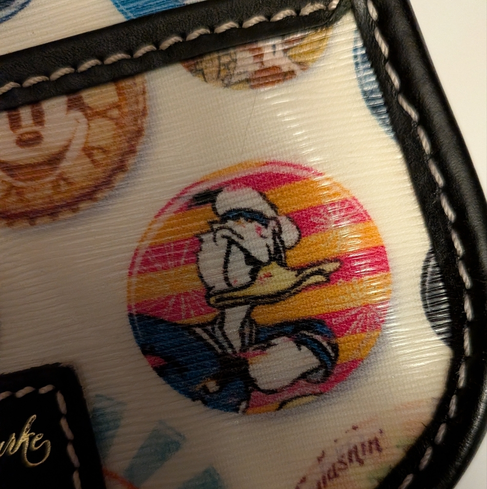 Dooney & Bourke Disney Collaboration "Button" Pattern - Picture 7 of 9